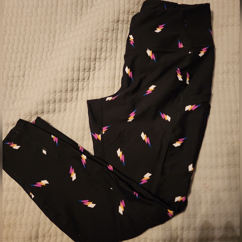 Torrid lightening bolt leggings